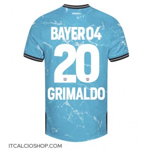 Bayer Leverkusen Alejandro Grimaldo #20 Terza Maglia 2023-24 Manica Corta